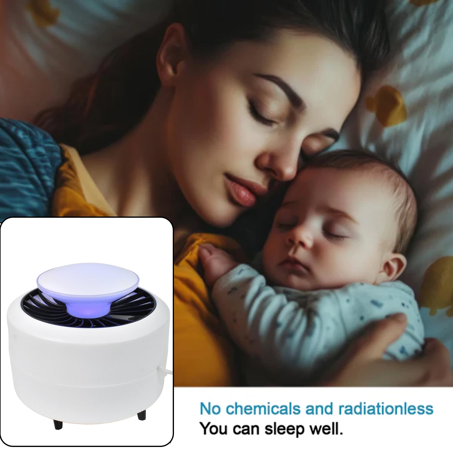 Eco Friendly Electronic Mosquito Killer Lamp (1 Pc)