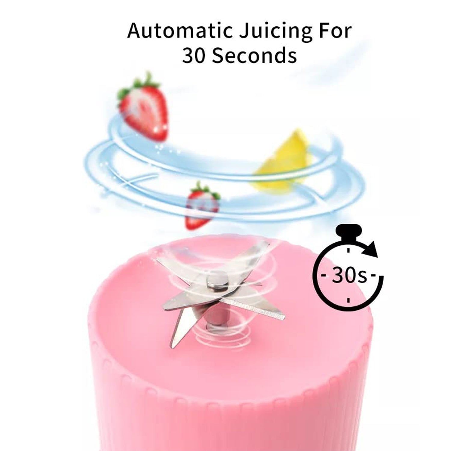 BLENDER PORTABLE JUICER FOR SMOOTHIE 420 ML Multicolour