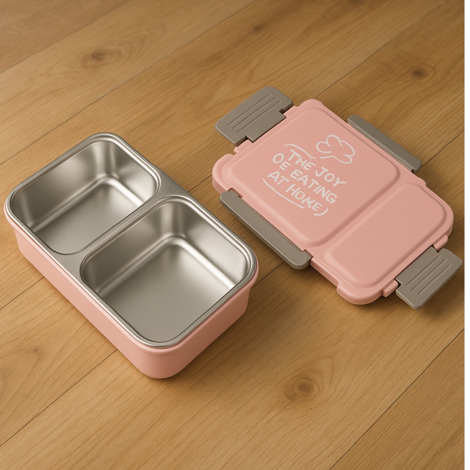 BPA-Free Snack Pack-2 Lunch Box – 2-Compartment