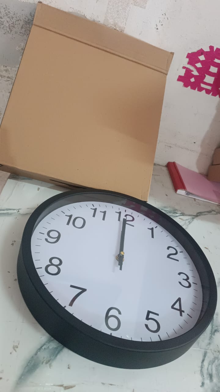 Classic Wall Clock for Home and Office – Mix Design Round 1 Pc Assorted Pattern