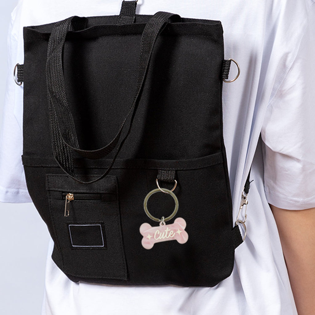 Acrylic Bone Keychain